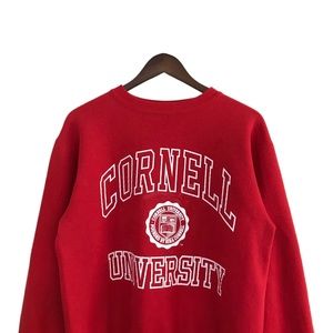 Vintage 90s Jansport Cornell University Logo Red Sweater